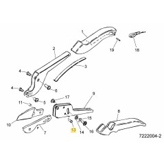 BOLT 7222200 ORIGINAL MTD | Newgardenstore.eu