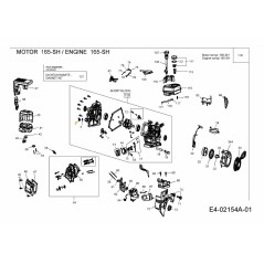 BOUCHON DE REMPLISSAGE D'HUILE ENSEMBLE 751-10669 ORIGINAL MTD | Newgardenstore.eu