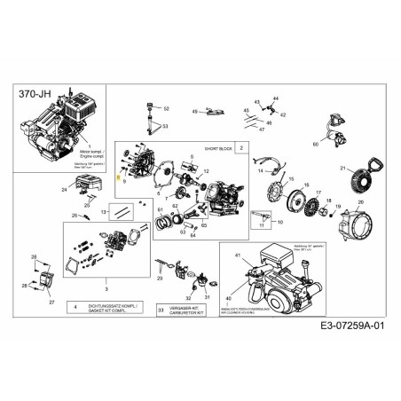 Bouchon de remplissage d'huile 751-11283 ORIGINAL MTD | Newgardenstore.eu