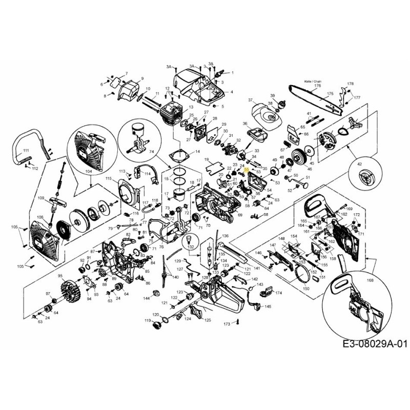 TUBO DE ACEITE 092.63.265 ORIGINAL MTD