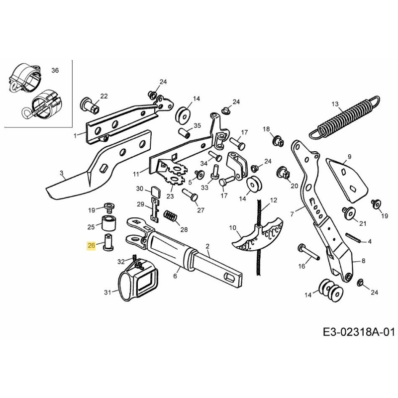 ADAPTADOR DE JUNTA 7200200 ORIGINAL MTD