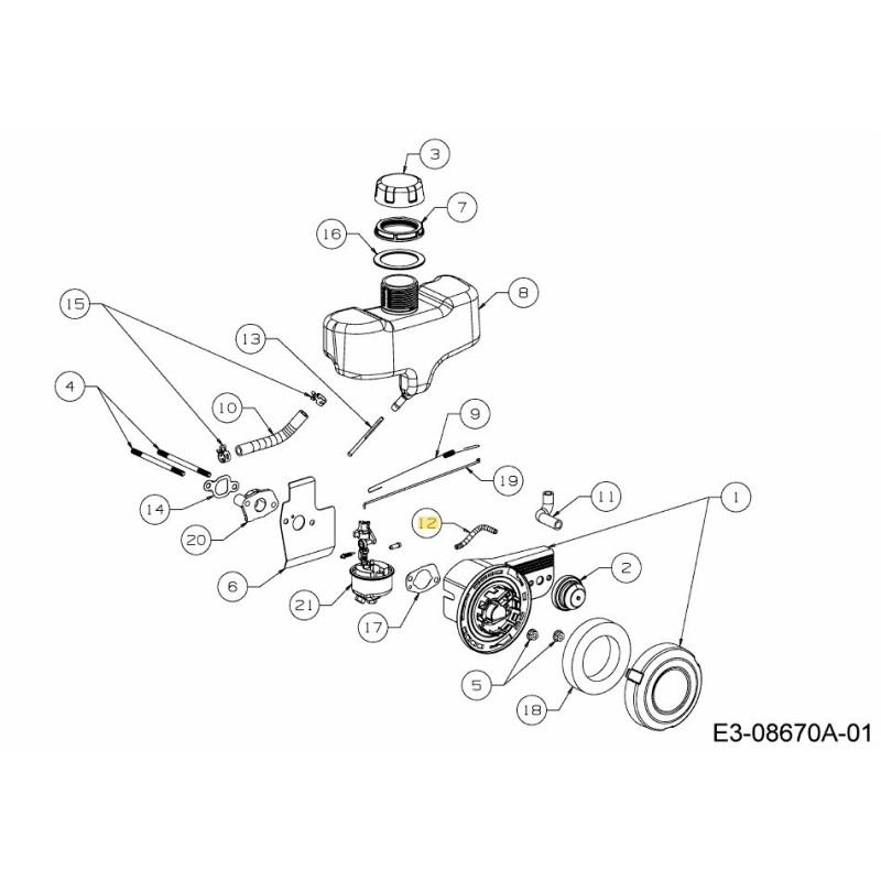 PANTAIL D'APPRÊT 735-05056 ORIGINAL MTD