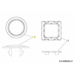 ENCHUFE: ESTRANGULADOR LT-5 731-05265 ORIGINAL MTD