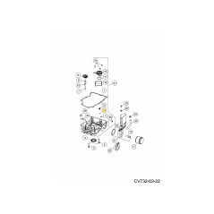 Bola de alivio de presión KH-005042 ORIGINAL MTD | Newgardenstore.eu