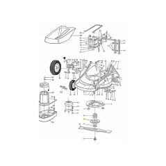 COLLAR ASSY.- DIFF LOCK 6912401 ORIGINAL MTD | Newgardenstore.eu