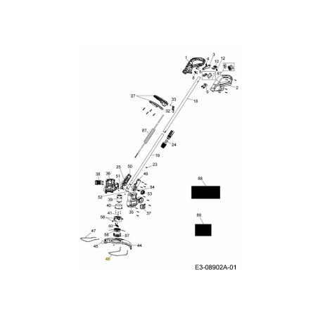 VORDERER KOTFLÜGELHALTERUNG 732-05287 ORIGINAL MTD | Newgardenstore.eu