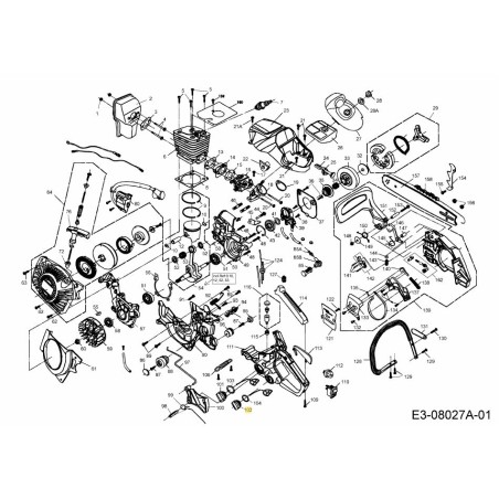 BOUCHON D'HUILE 092.63.180 ORIGINAL MTD | Newgardenstore.eu
