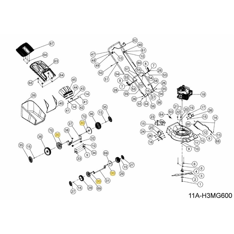 WASHER 092.70.064 ORIGINAL MTD