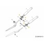 Griffe de retenue HS-G 7426209 ORIGINALE MTD