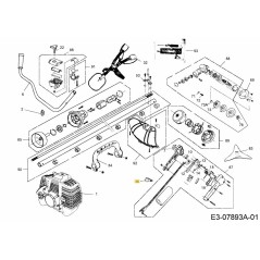 BRACKET THROTTLE CONTROL 092.63.014 ORIGINAL MTD | Newgardenstore.eu