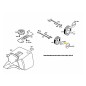 MANOPOLA DI REGOLAZIONE 4932512 ORIGINALE MTD