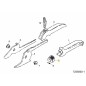 SLIDE BUTTON 7235120 ORIGINAL MTD
