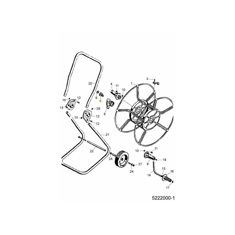 ADAPTADOR 5333168 ORIGINAL MTD