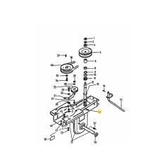TUERCA REMACHE 092.48.309 ORIGINAL MTD | Newgardenstore.eu