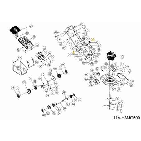 Arandela de seguridad 092.70.024 ORIGINAL MTD | Newgardenstore.eu