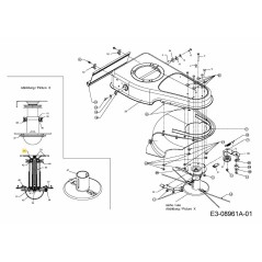 RING RET INT HO - 181 716-04102 ORIGINALE MTD