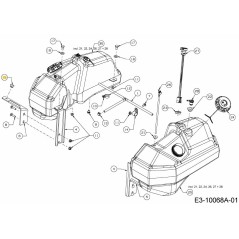 AMORTIGUADOR 735-05058 ORIGINAL MTD