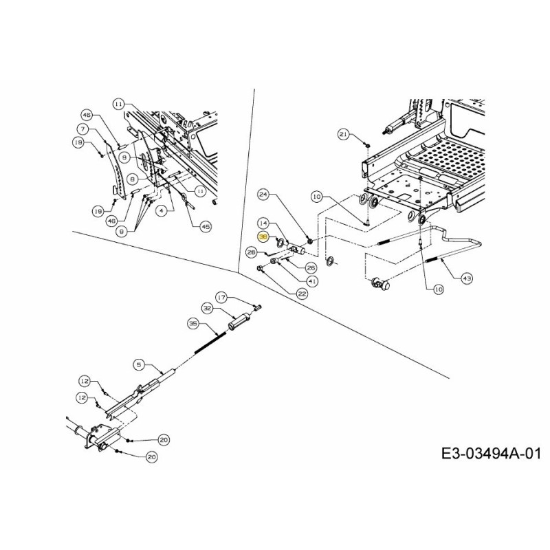 LAVADO: PLANO: 1.380X2.105X0.127 736-05070 ORIGINAL MTD