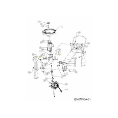 PERNO DE HOMBRO 738-04484 ORIGINAL MTD