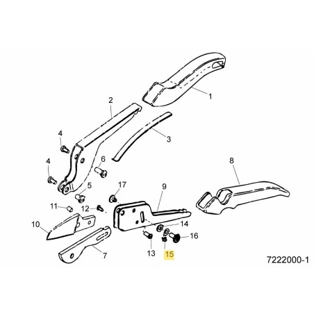 WASHER 0017808 ORIGINAL MTD | Newgardenstore.eu