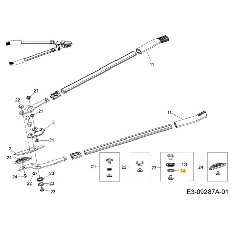 WASHER 731-09196 ORIGINAL MTD | Newgardenstore.eu