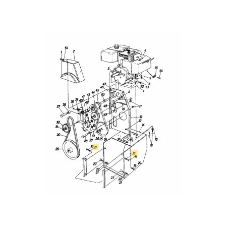 ARANDELA DE SEGURIDAD DE 3/8" PARA USO PESADO 736-0217 ORIGINAL MTD | Newgardenstore.eu