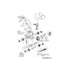 RONDELLA 736-05090 ORIGINALE MTD