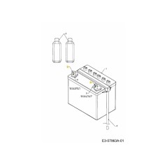 ARANDELA DE SEGURIDAD B6 DIN 127 736-0648 ORIGINAL MTD | Newgardenstore.eu