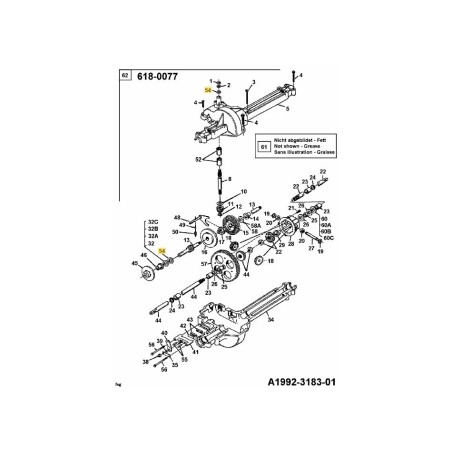 WASHER:LOCK:B8:DIN ??12 736-0649 ORIGINAL MTD | Newgardenstore.eu