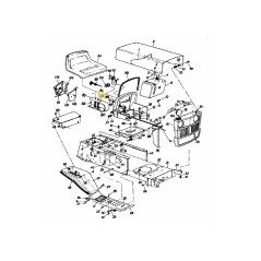 RONDELLA BLOCCO 1/2 SPLT REG 736-0921 ORIGINALE MTD
