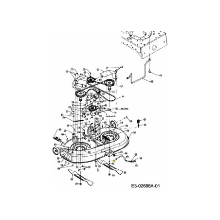 WASH:FLAT:0,255X0,730X0,060 736-3090 ORIGINAL MTD | Newgardenstore.eu