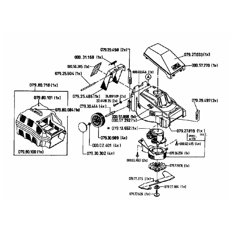 Arandela de seguridad 000.02.401 ORIGINAL MTD