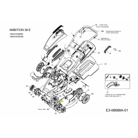 washer 092.48.988 ORIGINAL MTD | Newgardenstore.eu