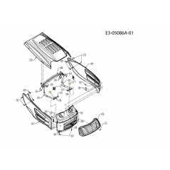 LAVAGE : CAOUTCHOUC - 0,3850 ID x 0,87 x 0,325 735-0126A ORIGINAL MTD