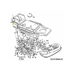 LAVAGE : À PLAT : 0,527 x 0,940 x 0,092 736-0192 ORIGINAL MTD