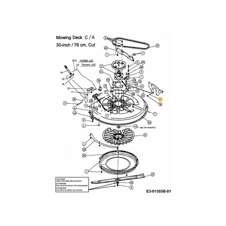 WASH:FLAT:0,339 X 0,640 X0,033 736-0204 ORIGINAL MTD | Newgardenstore.eu