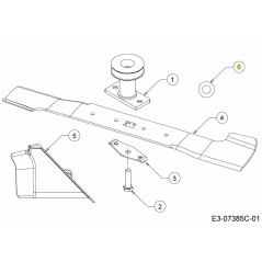 WASH:FLAT:10,5 IDx20 OD DIN125 736-0734 ORIGINAL MTD | Newgardenstore.eu