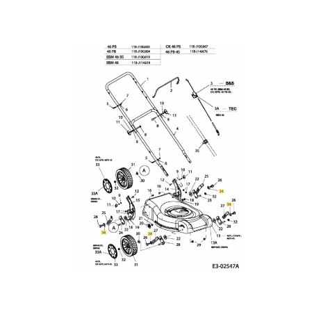 WASH:BLVL:0,755X1,250X0,042 736-0741 ORIGINAL MTD | Newgardenstore.eu