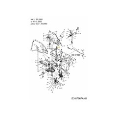 LAVAGE : À PLAT : 0,401 x 1,011 x 0,120 736-3052 ORIGINAL MTD