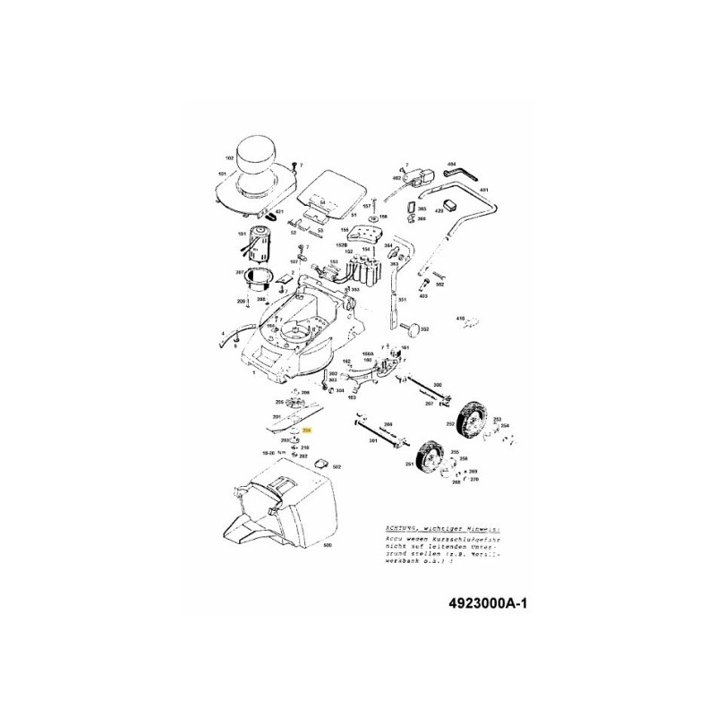 Reibscheibe 4125401 Original MTD