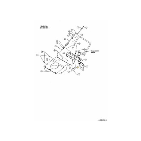 WASCHUNG: VERRIEGELUNG: 5/8: INT. ZAHN 736-0225 ORIGINAL MTD | Newgardenstore.eu