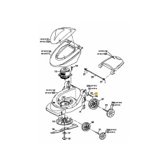Gezahnte Sicherungsscheibe 736-0698 Original MTD