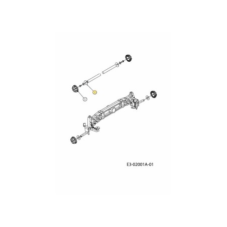 WASH:FLAT:0,345X1,595X0,062 736-0430 ORIGINAL MTD | Newgardenstore.eu