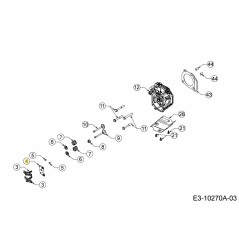 BASE DEL BILANCIERE 751-15656 ORIGINALE MTD