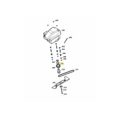 RONDELLA DI SICUREZZA D34,5xD50x5 -A3K 0017406 ORIGINALE MTD
