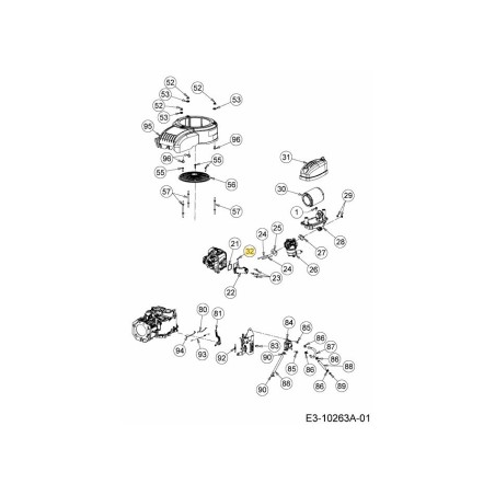 SCREW WASH HD TAPP 710-06447 ORIGINAL MTD | Newgardenstore.eu