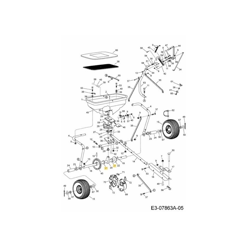 FLACHSCHEIBE AF-44008 ORIGINAL MTD