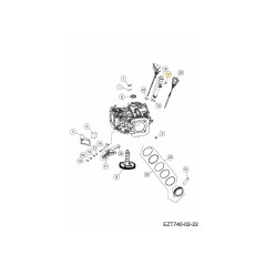 Screw KH-010217 ORIGINAL MTD | Newgardenstore.eu