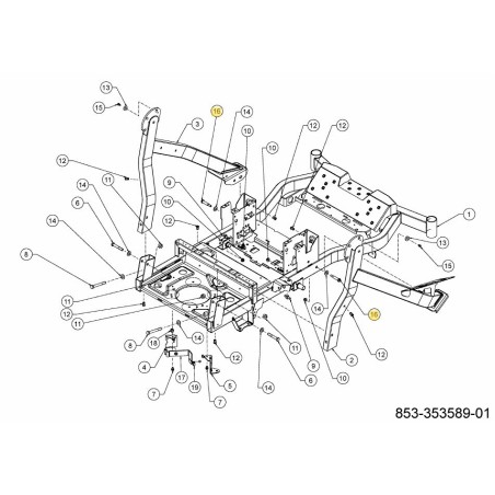 SCREW-SHOULDER 738-06314 ORIGINAL MTD | Newgardenstore.eu