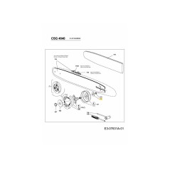 Unterlegscheibe SG-2044370 ORIGINAL MTD | Newgardenstore.eu